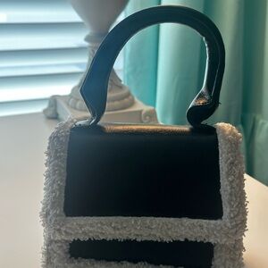 Black and White mini Handbag